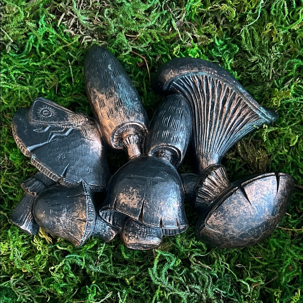 VINTAGE Resin Mushroom wall hanging 1970’s vintage kitchen Dart Industries